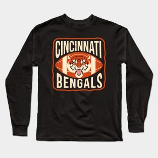 Cincinnati Bengals - Retro Long Sleeve T-Shirt